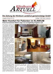 Nachrichten - Klinikum Landshut