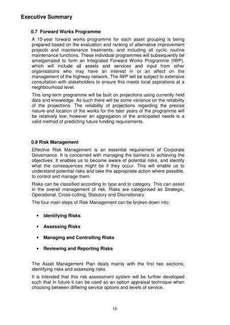 Asset Management Plan - Newcastle City Council