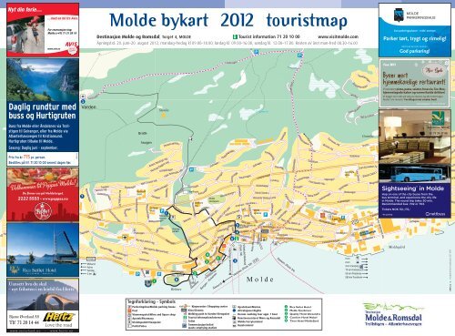 Molde bykart 2012 touristmap - Visit Molde