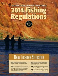 PDF, 7mb - Arizona Game and Fish Department