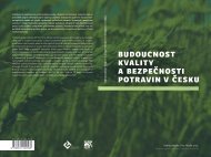 budoucnost kvality a bezpečnosti potravin v česku - 7. RP