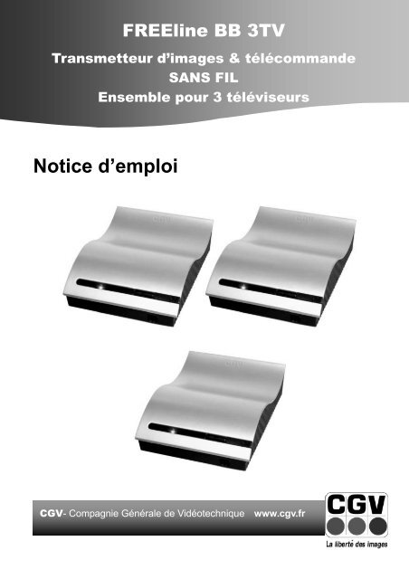 Notice FREEline BB 3TV