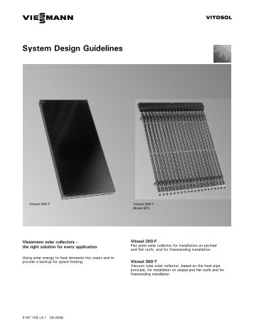 System Design Guidelines - Viessmann