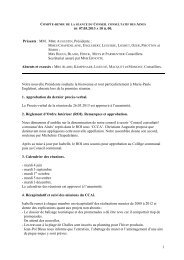 Conseil consultatif communal des AÃ®nÃ©s du 07 mai 2013 - Stavelot