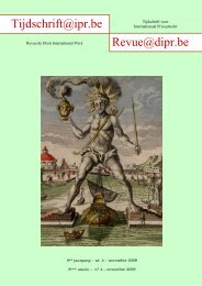 Nummer 4 /2009 - IPR.be