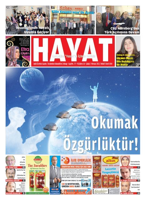 54. sayi PDF sayfalar.qxd - Hayat Online