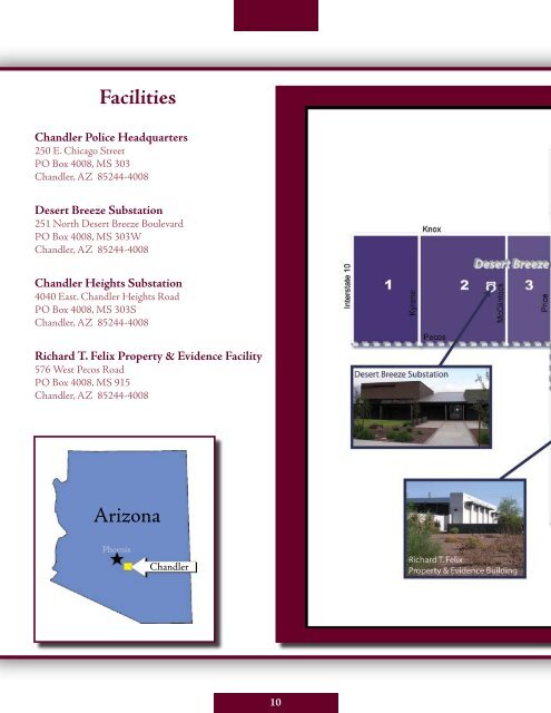 2008-2009 Annual Report - Chandler Police Department