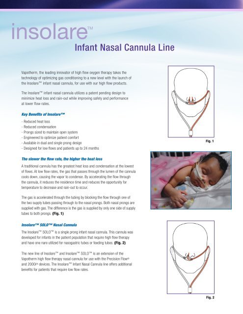 INSOLARE™ Infant Cannula