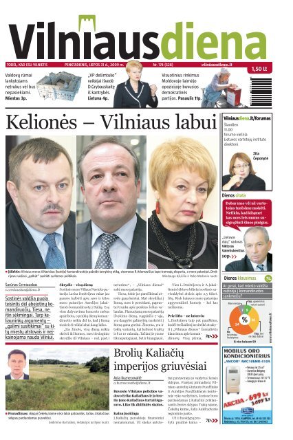 KelionÄs â Vilniaus labui - Diena.lt
