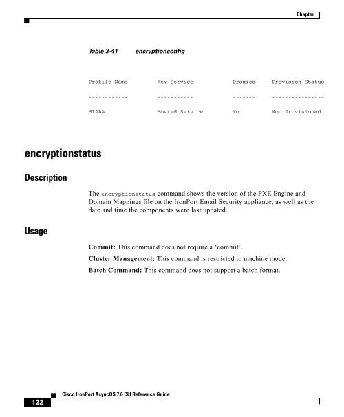 IronPort - CLI reference guide