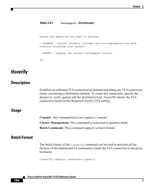 IronPort - CLI reference guide