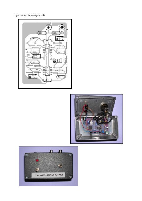 30 Hz Audio Filter PA0LQ â GW4ALG's 136KHz Page - Radiopassioni