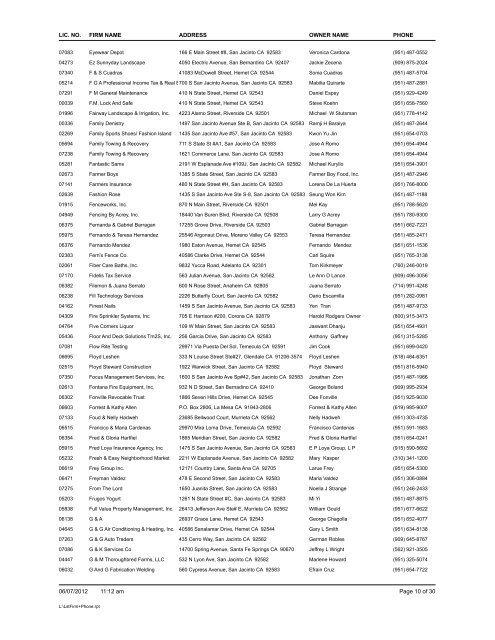 Use Code Enforcement Complaint Forms to report any unlicensed