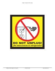 Do Not Unplug Signs (various languages)