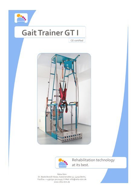 Gait Trainer GT I - Reha Stim