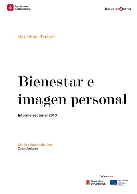 Informe sectorial: Bienestar e imagen personal - Barcelona Treball