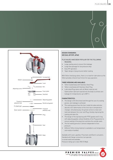 Prem Chem ValVes - Premier Valves