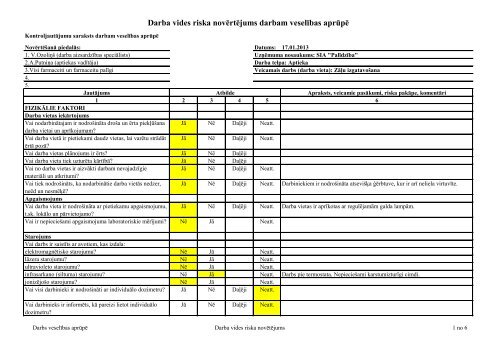 Prakses standarts veselÄ«bas un sociÄlÄs aprÅ«pes nozarei