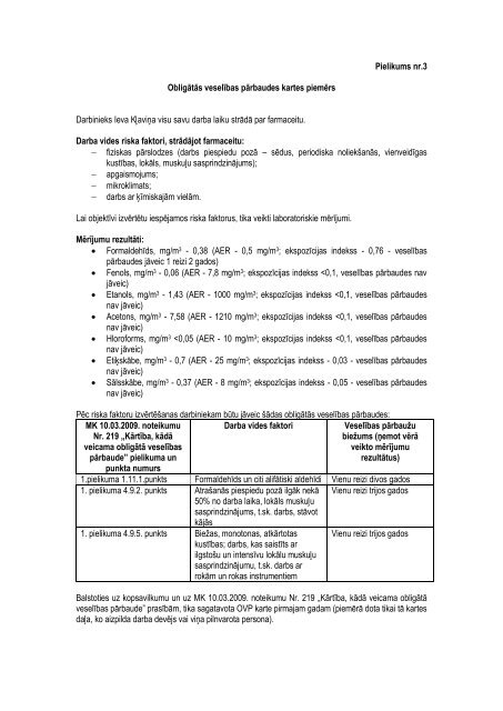 Prakses standarts veselÄ«bas un sociÄlÄs aprÅ«pes nozarei