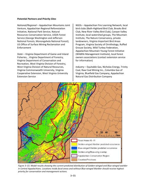 Review and download Chapter 3 - Golden-winged Warbler Working ...