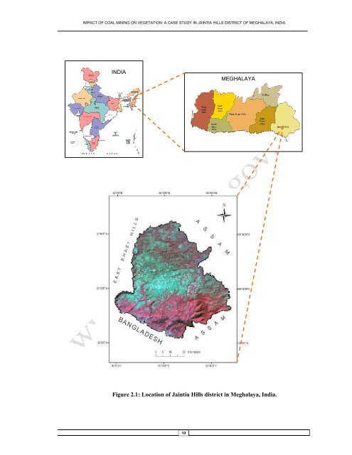 Impact of Coal Mining on Vegetation: A Case Study in Jaintia Hills ...