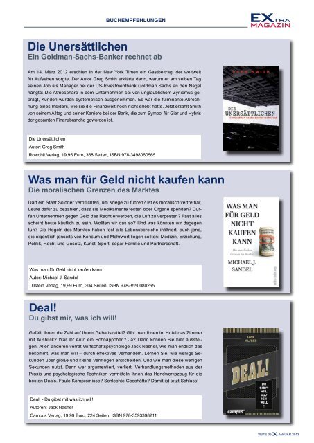 EXtra-Magazin - Wertpapier Forum