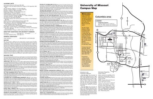 Seating Maps // Libraries // Mizzou // University of Missouri