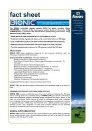 BIONIC - Fact Sheet - Ancare