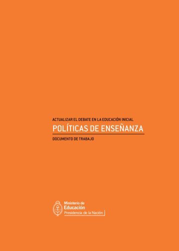 polÃ­ticas de enseÃ±anza - Ministerio de EducaciÃ³n de la Provincia del ...