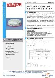 WILLSON CANISTER P3 T40 FOR T SYSTEM - Safety Industries