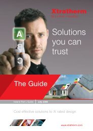 Solutions you can trust - Xtratherm
