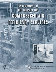 Assessment of the Market for Compressed Air Efficiency Services