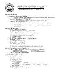 Black Belt Test Request Form - Hickey Karate Center