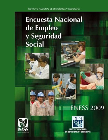 Encuesta Nacional de empleo y seguridad Social 2009. - Inegi