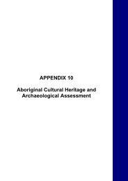 APPENDIX 10 Aboriginal Cultural Heritage and Archaeological ...