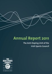 Anti-Doping Committee - The Irish Sports Council