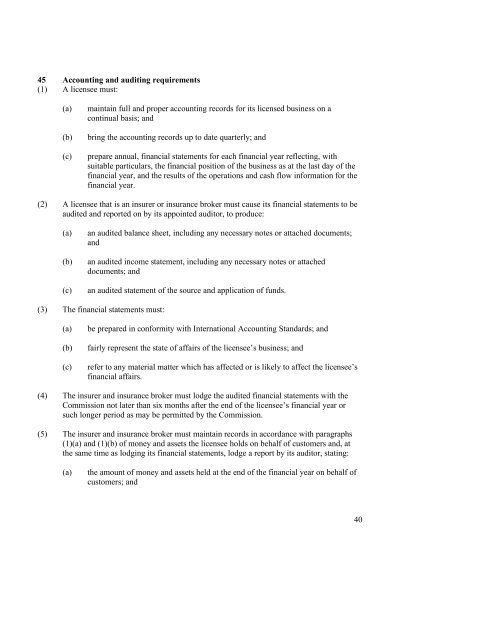 Insurance Act No.54 of 2005 - Vanuatu Financial Services ...