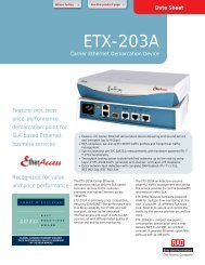 ETX-203A - Lagercrantz Communication AB