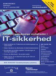 IT-sikkerhed - IBC Euroforum