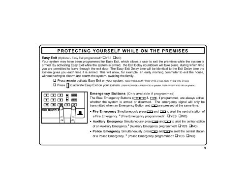 Napco Gemini LCD Keypad - Microtec