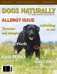 allergy issue - Dogs Naturally Magazine