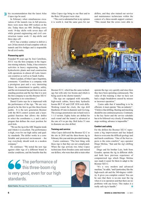 New life for Canadian mine - Atlas Copco