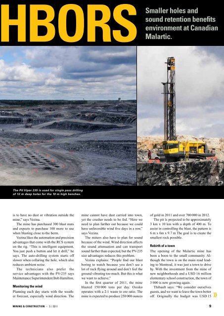 New life for Canadian mine - Atlas Copco