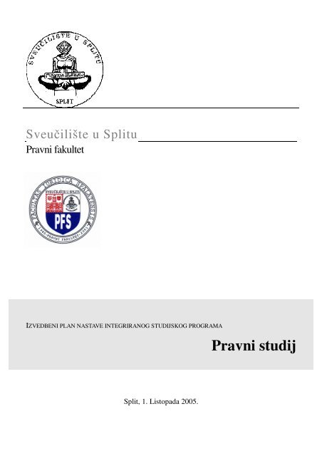 Pravni studij - Pravni Fakultet