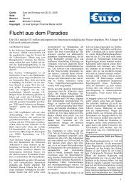 Flucht aus dem Paradies