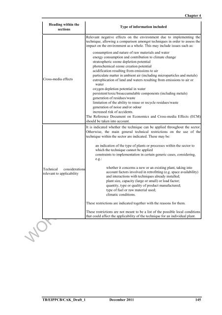 (BAT) Reference Document for the Production of Chlor-alkali ...