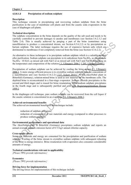 (BAT) Reference Document for the Production of Chlor-alkali ...