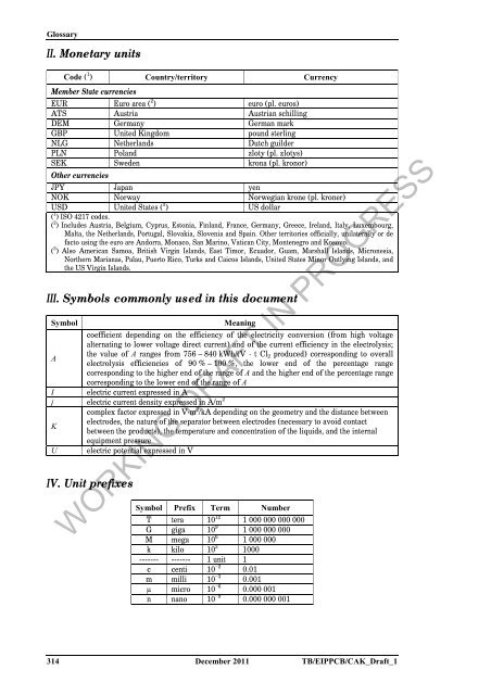 (BAT) Reference Document for the Production of Chlor-alkali ...