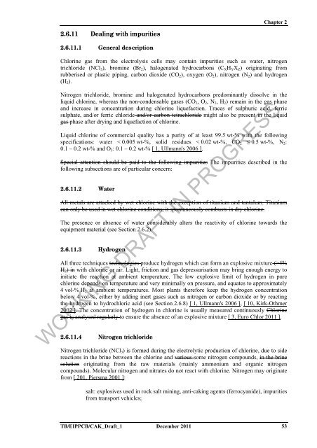 (BAT) Reference Document for the Production of Chlor-alkali ...