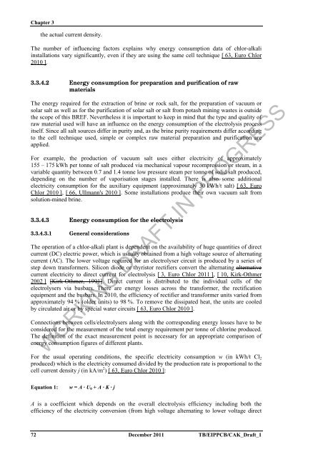 (BAT) Reference Document for the Production of Chlor-alkali ...